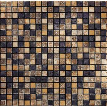 Мрамор Petra Antiqua Lacche 1 FASHION 6 Mosaico cm 1,5 x 1,5