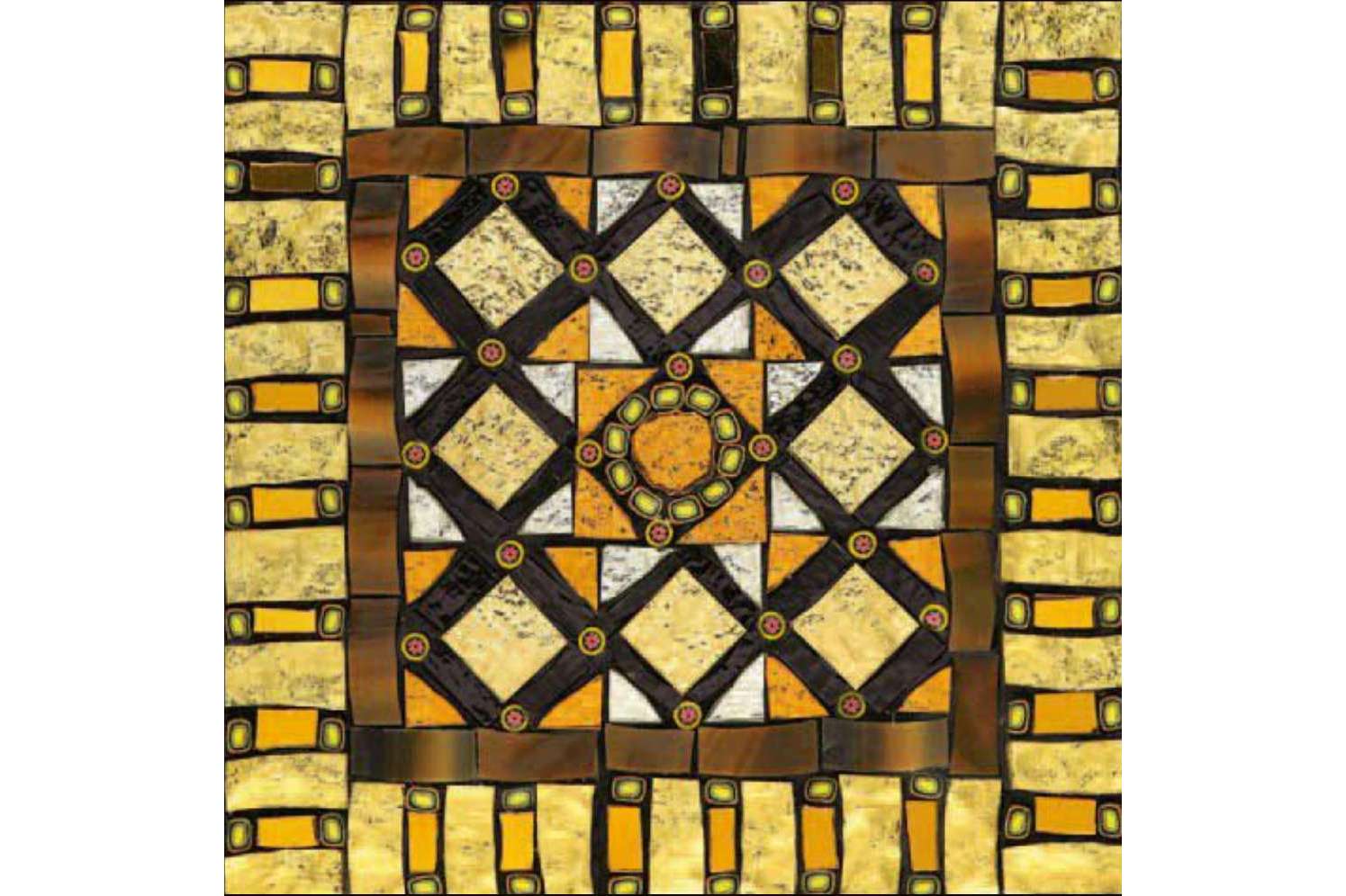 Мозаика Classe Mosaice (Классе Мозаичи) Ex Oriente Lux Ambra Gem004