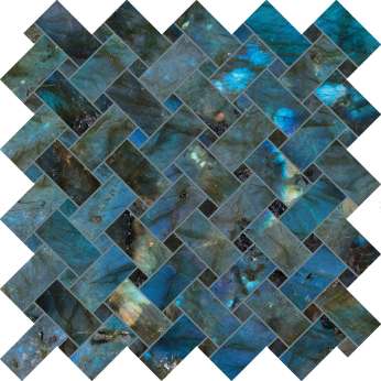 Керамогранит Emil Ceramica Tele Di Marmo Lumia Labradorite Mosaico Intrecci