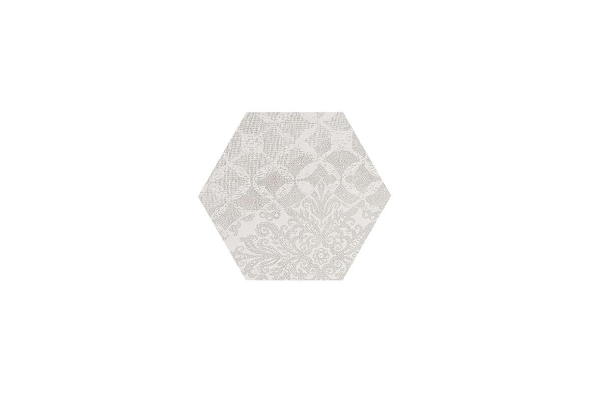 Керамогранит Provenza by Emil Group Gesso Esagona Patchwork Natural White