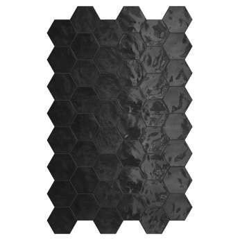 Керамогранит Terratinta Ceramiche Hexa Black Swan Glossy