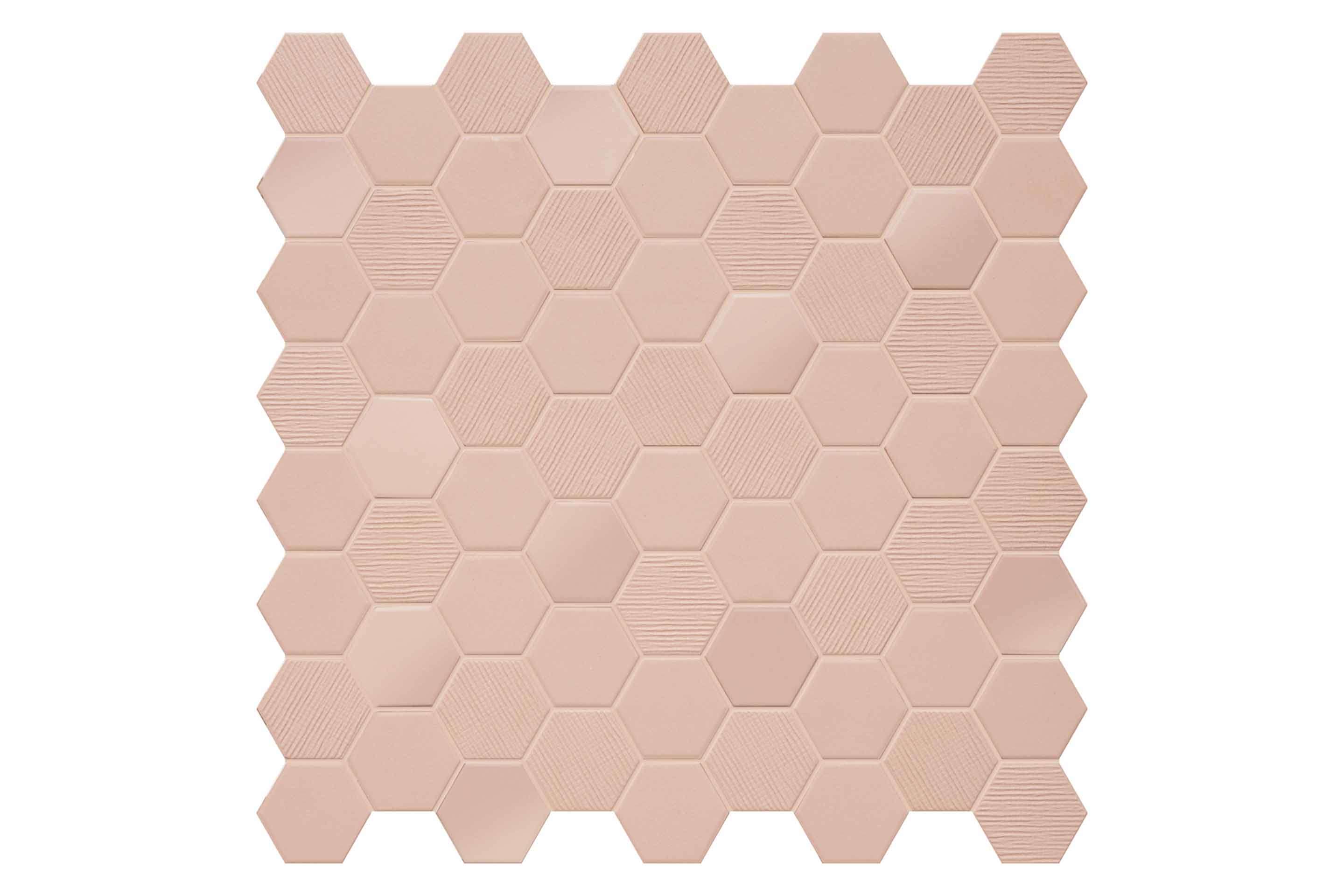 Керамогранит Terratinta Ceramiche Hexa Rosy Blush Mix