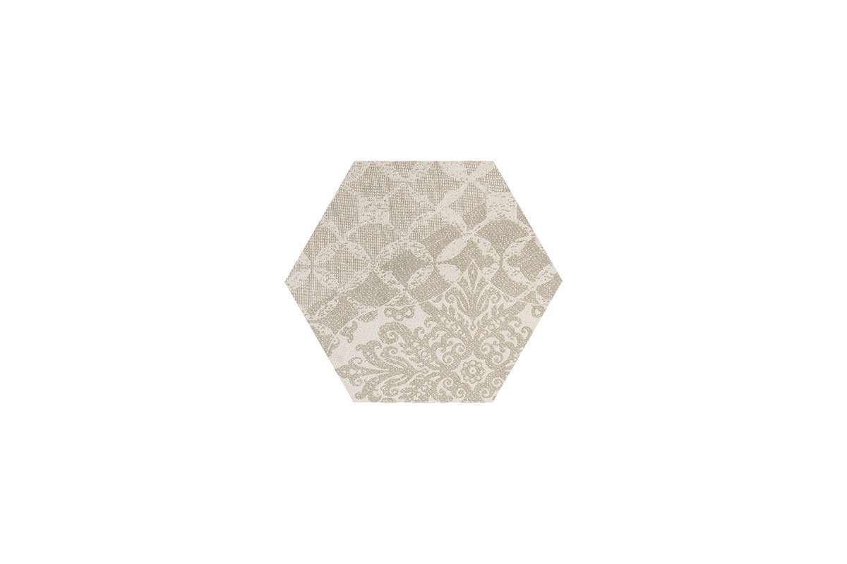 Керамогранит Provenza by Emil Group Gesso Esagona Patchwork Taupe Linen