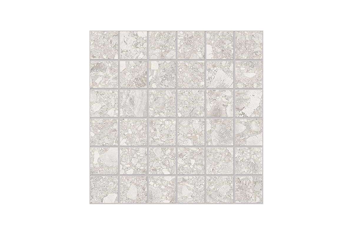 Керамогранит Ergon by Emil Group Lombarda Mosaico 5X5 Bianco