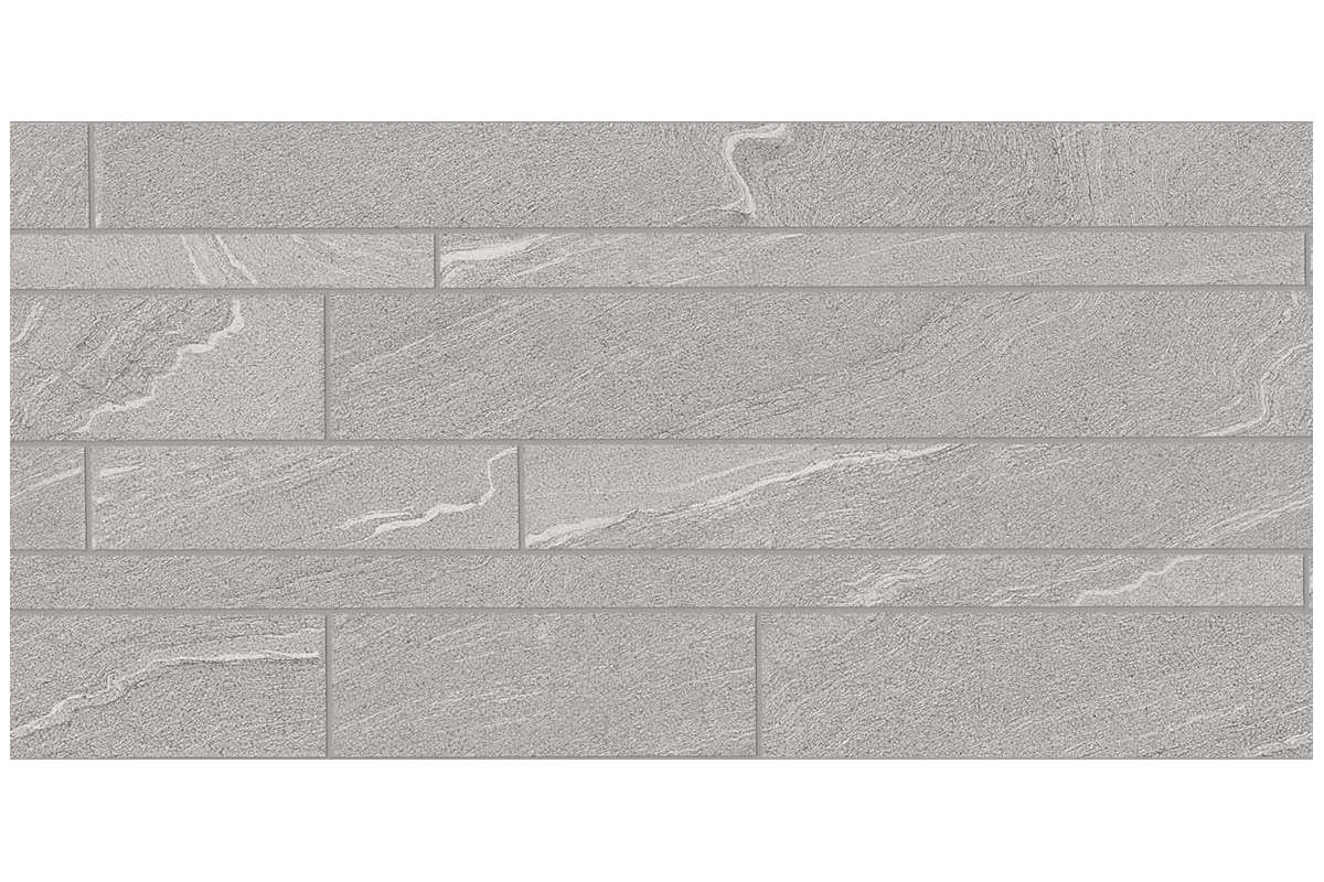 Керамогранит Ergon by Emil Group Stone Talk Listelli Sfalsati Martellata Grey