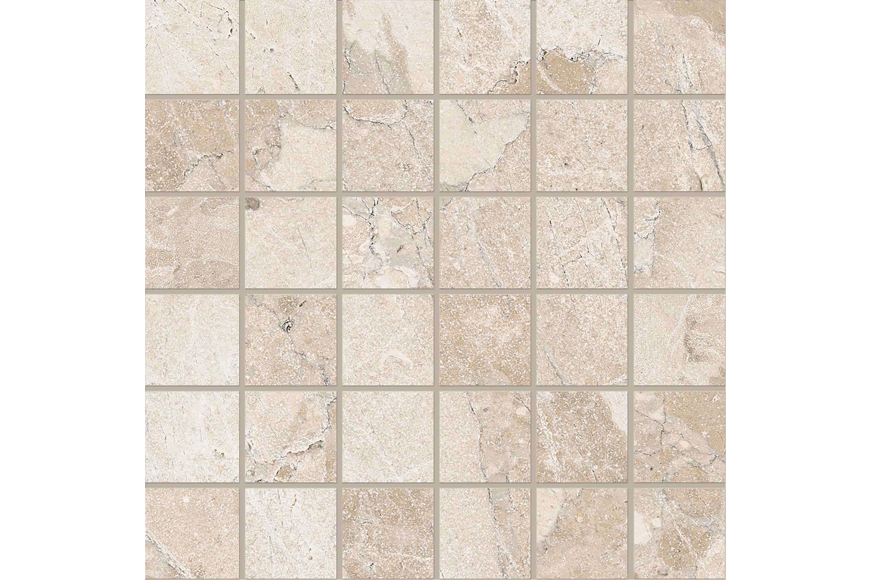 Керамогранит Ergon by Emil Group Matera Stone Beige Mosaico 5X5