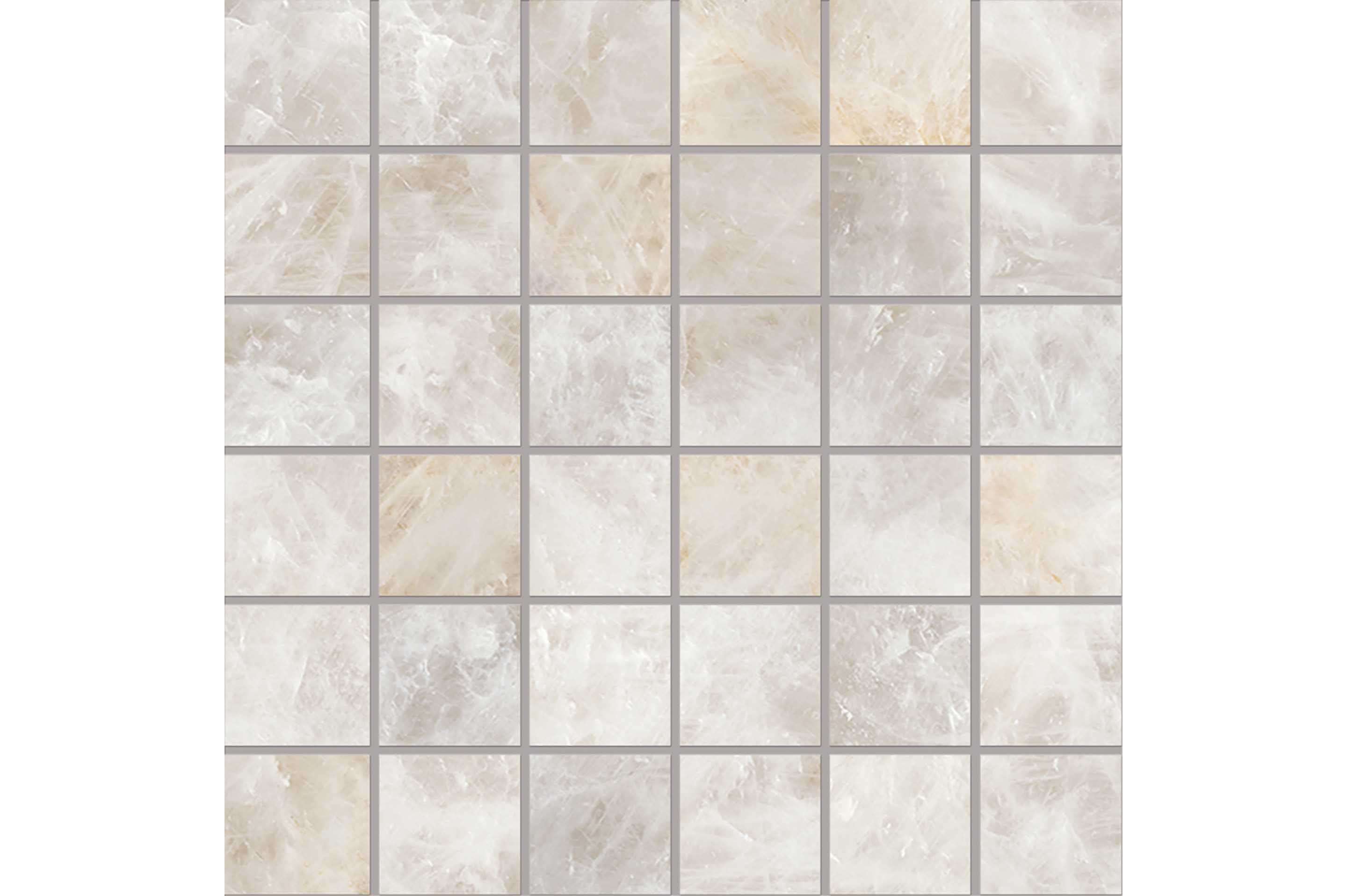 Керамогранит Emil Ceramica Tele Di Marmo Precious Mosaico 5X5 Crystal Ambra