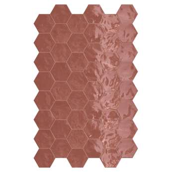 Керамогранит Terratinta Ceramiche Hexa Cherry Pie Glossy