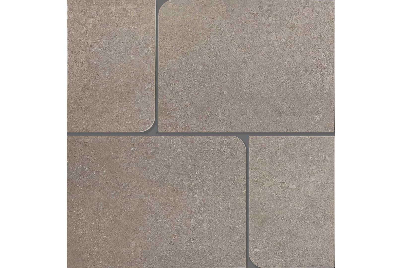 Керамогранит Casalgrande Padana Lithos Mosaico Taupe Curved