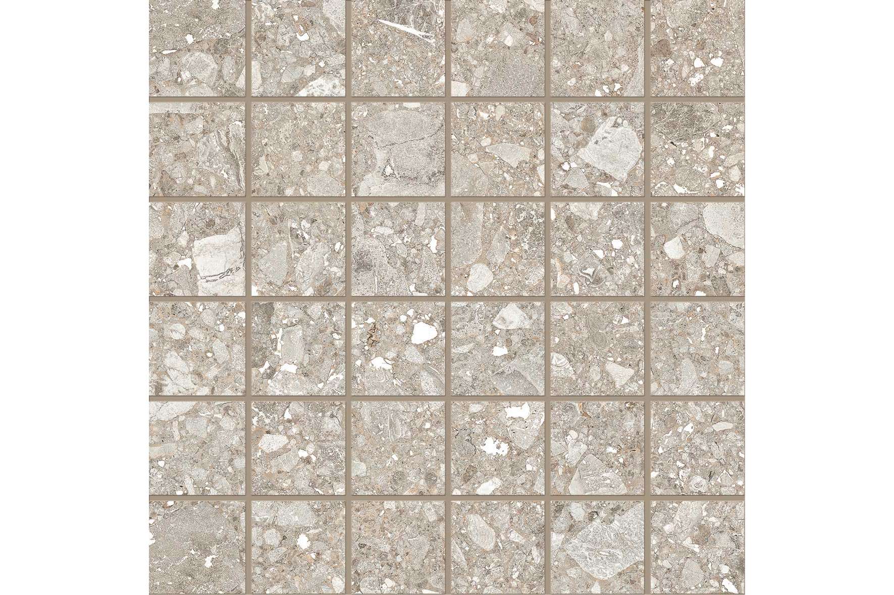 Керамогранит Ergon by Emil Group Lombarda Mosaico 5X5 Sabbia