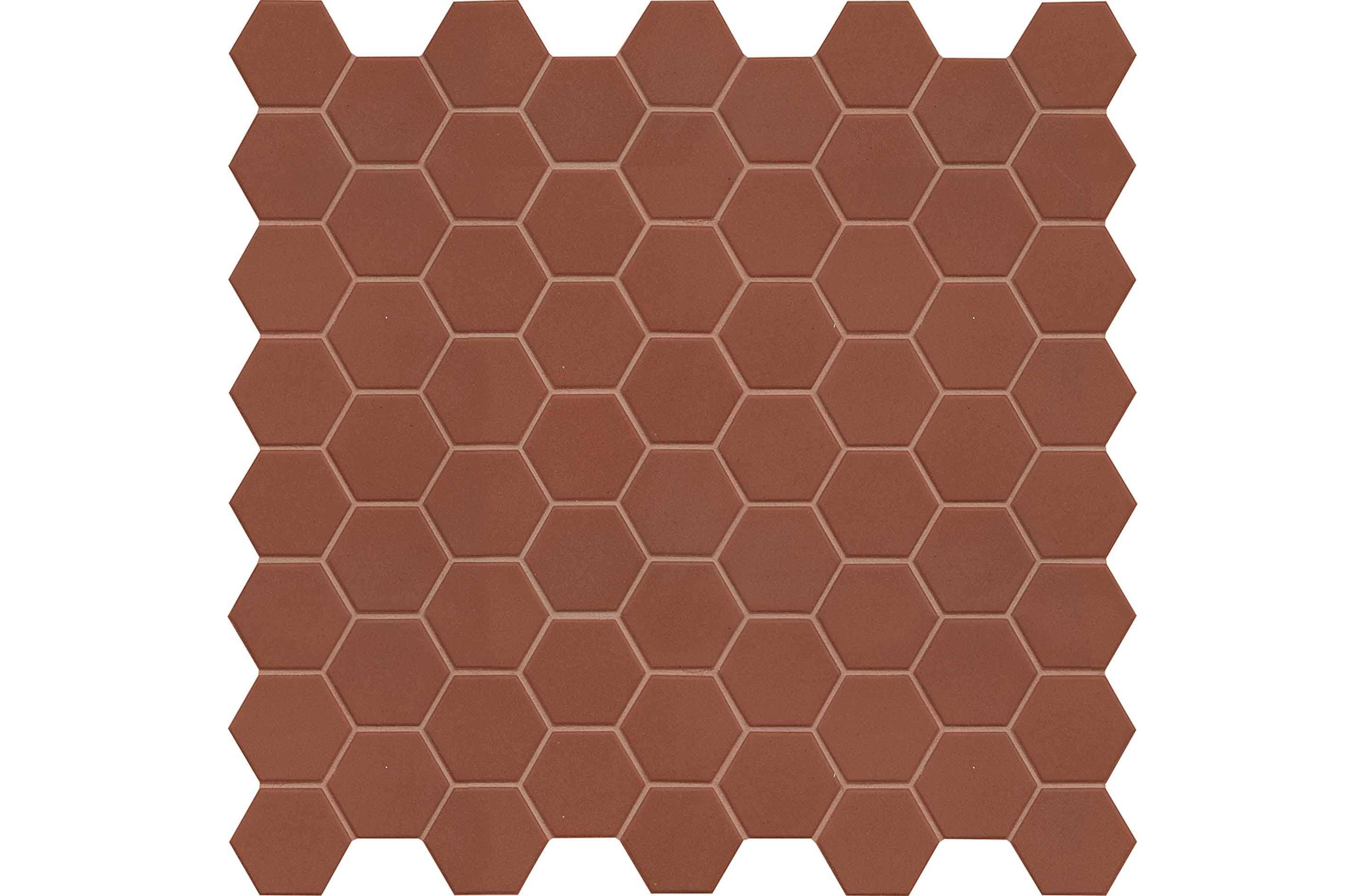 Керамогранит Terratinta Ceramiche Hexa Rusty Red Mosaic