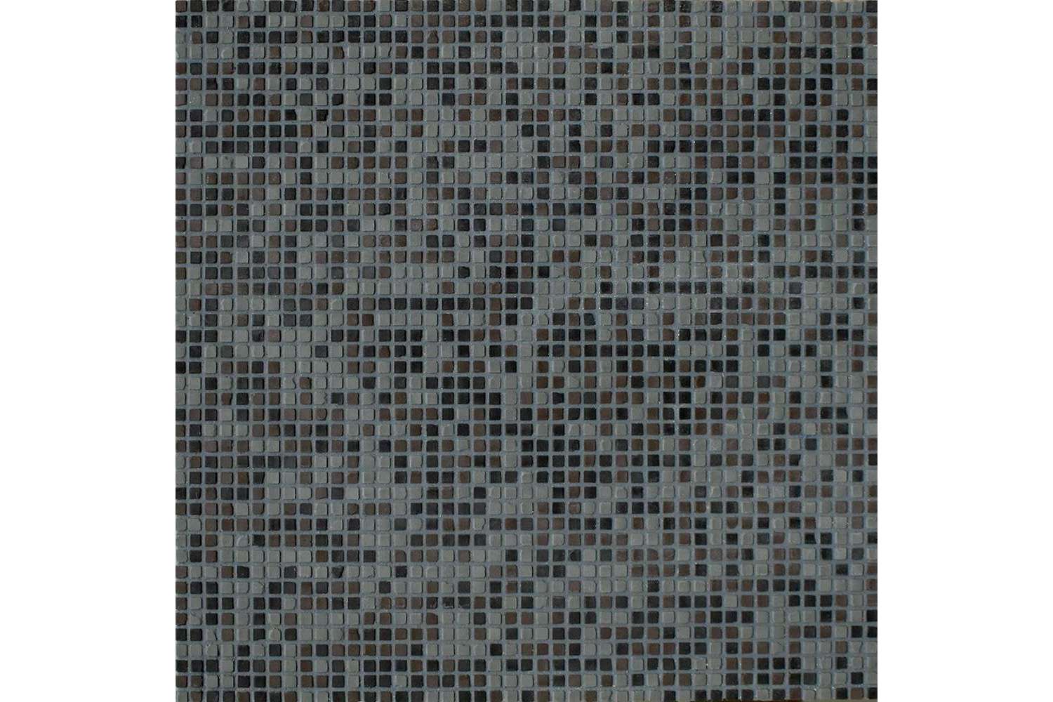 Керамогранит Micro. Micromosaics Micromosaics Mix Graphite Coffee Black