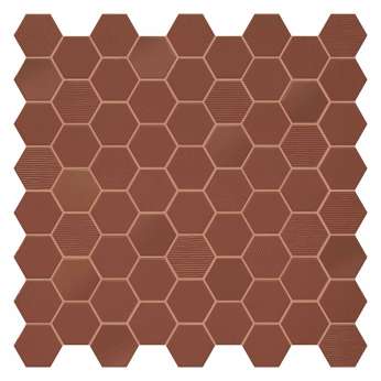 Керамогранит Terratinta Ceramiche Hexa Rusty Red Mix