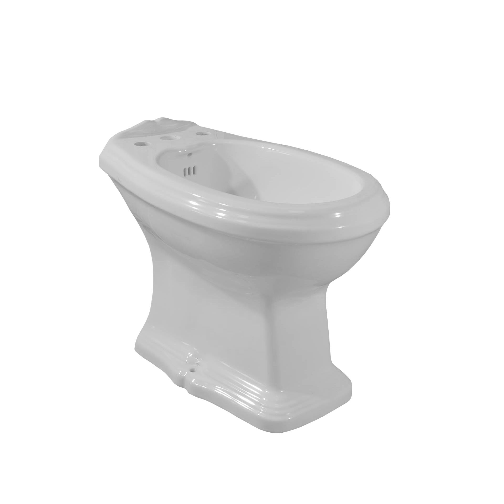 Simas Биде AR 833 Биде Bidet parabilico 36x57 (с тремя отверстиями под смеситель)